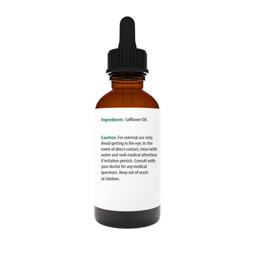 Vera Botanics SAFFLOWER OIL 100% Pure & Natural, Unrefined, Cold-Pressed For Face, Dry Skin, Nails, Lips, Body & Hair - Reduce Hair Breakage