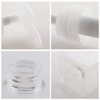 Pump Bottle, 15oz/450ml Refillable Plastic Empty Lotion Soap Dispenser Liquid Container for Shampoo or Body Wash, 2 Pack Clear