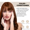 Luxecolors Depositing Hair Dye Conditioner, Semi Permanent Reflesh Hair Color Conditioner, Non-foaming Hair Coloring, Cruelty-free 5.28 fl.oz (Copper)