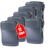 1InTheOffice Cubicle Clips, Wall Clips for Fabric, Cubicle Wall Clips, Deluxe Recycled, Charcoal, 12/Pack