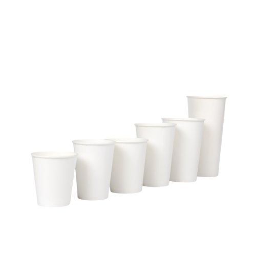 Kitchsy Compostable Biodegradable Paper Cups - Eco-Friendly & Disposable: Pack of 100 - Perfect for Parties, Events, and Office Use (4 oz)