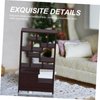 SKISUNO House Display Shelf Scale Dollhouse Furniture Miniature Display Rack for Sand Table and Accessories