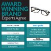 Prospek Blue Light Glasses Men, DYNAMIC (No Magnification) - High Optical Quality Lenses - Regular Size