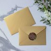 100pcs Round Stickers It's No Use Going Back to Yesterday Because I was A Different Person Then Label Stickers Decals for Card Envelopes Seals Boxes Holiday Xmas Gifts Bags Packaging 1.5"