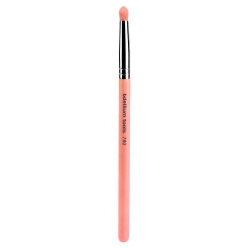 Bdellium Tools Professional Makeup Brush - Pink Bambu Series 780 Pencil - With Soft Synthetic Fibers, For Blending Eye Makeup (Pink, 1pc)