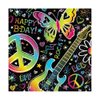 Neon Doodle Luncheon Napkins (16ct)