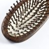 TAN MUJIANG Wooden Hair Brush for Women Colorful Lattice