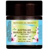 MANUKA OIL BUTTER Australian RAW VIRGIN UNREFINED for Face, Body, Hair. Dry Skin, Cracked Hands with Cocoa Cacao Butter and Manuka Honey Essential Oil 4 Fl. oz. 120 ml by Botanical Beauty