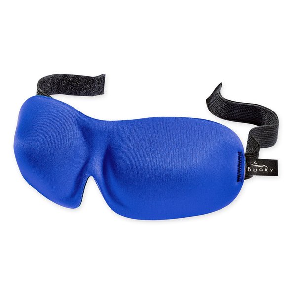 Bucky 40 Blinks No Pressure Eye Mask for Travel & Sleep, Sailor Blue, One Size