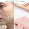 Purifying Exfoliating Gel, 2PC Exfoliating Scrub, Daily Face Scrub Peeling Gel Moisturizing Skin, Deep Cleansing Face and Body Exfoliating Scrub Gel