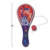 ArtCreativity Assorted Patriotic Paddle Balls, Set of 12, American Flag Paddleball with String, July 4th Party Favors for Kids, Fun Activity Toys for Memorial, Veterans, and Independence Day