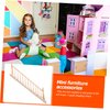 Toyvian 1 Set Doll House Stair Railing Miniature Kit Mini Accessories Wooden Playpen Miniature Funiture Model Miniature Dollhouse Supplies Furniture and Accessories Mini House Accessory