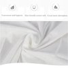linmin 6 Packs of Portable Travel Pure Cotton Disposable White Soft Bath Towels, Suitable for Camping, Travel, Hotel, Business Travel (55 x 25.5 inches).