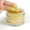 Goolitter Face, Body & Hair Holographic Gold Glitter Gel [Pharaoh Gold] 2oz (60mL) | Fine | K-Beauty | Halloween, Festival, EDM, Rave, Party, Concert, Costume Makeup | Vegan, Cruelty Free