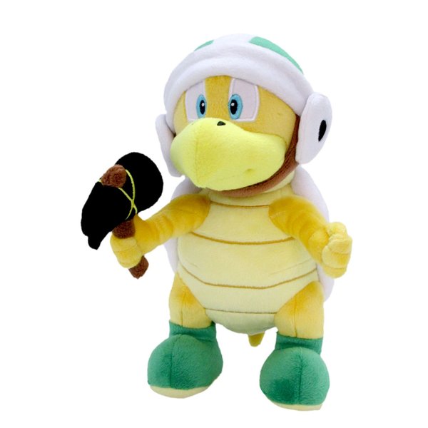 Sanei Super Mario All Star Collection AC37 Hammer Bros Stuffed Plush, 8.5"