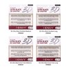 i-ENVY 2X Volume 3D Ultra Black Individual Lashes (3 PACK, Knot Free - Long)