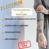 Electrum Tattoo Transfer Gel Solution, Stencil Application Gel Works Great for Carbon and Marker Stencils, Tattoo Stencil Gel, Stencil Primer, Made in the USA by Tattoo Artists, 2 Ounces