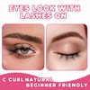 Cat Eye Lashes Wispy Eyelashes Manga Cat Eyelashes Natural Look 15mm Wispy False Lashes 3D Volume Fake Eyelashes Anime Lash Soft Faux Mink Lashes 7 Pairs Lashes Pack Siligli
