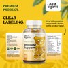 Wild & Organic Immune Support Gummies - Immune Support Supplement Gummy w/Echinacea, Ginger, Mullein, & Elderberry with Zinc and Vitamin C for Adults - Immunity Boost - 60 Chews