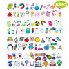 Science Temporary Tattoos Themed Birthday Party Supplies Favors Decorations Chemistry Research Scientific Cute 88PCS Tattoos Stickers Funny for Kids Girls Teens School Classroom Rewards Gifts Ideal