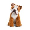 DEMDACO Bulldog Tan and White 9.5 Inch Polyester Soft Plush Stuffed Animal