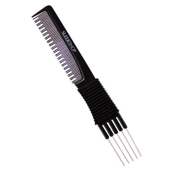 Intense Reflective OIL, Hair Gloss & Shine Serum (w/SIeekshop Premium Carbon Teasing Comb) (Light Reflective Oil - 1.0 oz / 30 ml)