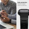Spigen Rugged Armor Pro Designed for Apple Watch Case with Band Series 9/8/SE2/7/6/SE/5/4 41mm/40mm - Black