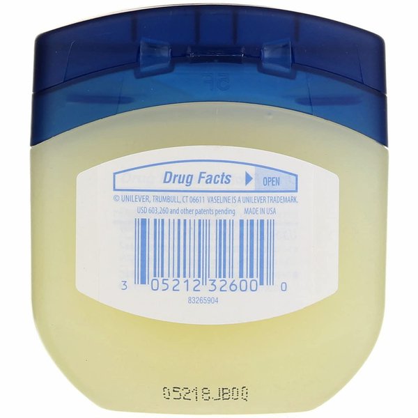 Vaseline Petroleum Jelly For Dry Cracked Skin and Eczema Relief Original 3.75 oz
