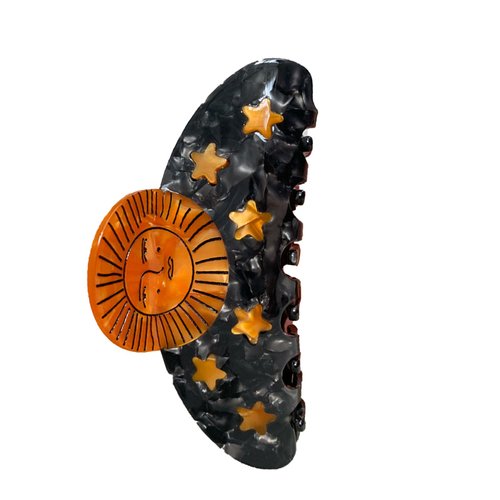 Sun Hair Clip - Elegant Hair Accessories - Star Hair Clip French Style Hair Clips and Decorations for Women and Girls
