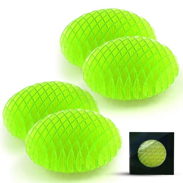 4P Fidget Big Worm Toy｜Sensory Slug Fidget Toy｜ Fidget Toy for Kids&Adults｜ Quiet EDC Resistance Fidget Toy ｜Funny Pocket Fidget Toy｜Sensory Stress Anxiety Relief Toys (Medium)