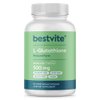 BESTVITE L-Glutathione 500mg w Setria (60 Veggie caps) - No Stearates - Vegan - Gluten Free - Non GMO