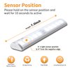 Kuled® Cabinet LED Light, Motion Auto Sensing LED Lights, DIY Stick-on Anywhere Portable 10-led Wireless Motion Sensing Closet Cabinet LED Night Light / Stairs Light, Step Light Bar with Magnetic Strip for Trunk Led Light / Cabinet / Drawer / Bar Sets / H