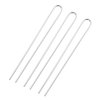 Artibetter 50pcs Professiona bobby pins U shape hair pins for women girls and hairdressing salon (White)