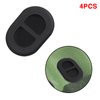 Aochuang 4 Pcs for Jeep Drain Plugs, Rear Floor Pan Body Plugs for 2014-2018 Jeep Wrangler JK & JL, Floor Rubber Replacement Plugs 4 Black Floor Pan Plugs 68194821AA