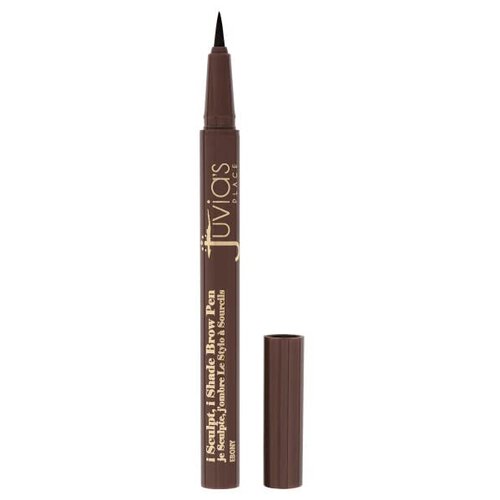 Juvia's Place iSculpt, iShade Eyebrow Pen - Brow Contour Pen, Eyebrow Pen Definer, Waterproof Eyebrow Shaper Pen, Eyebrow Filler Pen Makeup, Long-lasting Brow Liner Makeup Pen (Ebony)