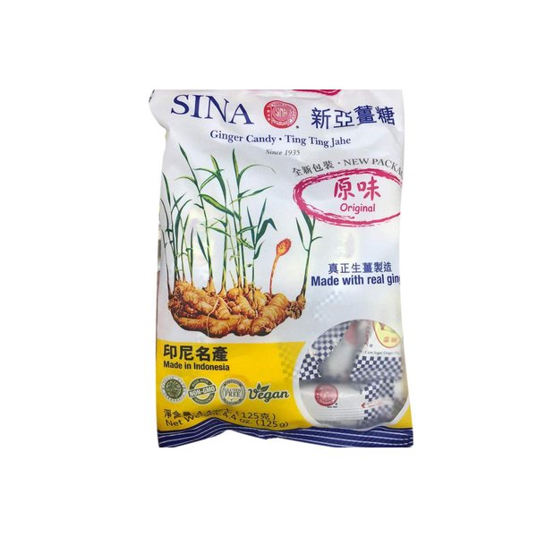 Sina Ginger Candy ting Ting Jahe (Original) - 4.4oz (Pack of 1) -CL
