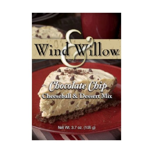 Wind and Willow Chocolate Chip Cheeseball & Dessert Mix - 3.7 Ounce (4 Pack)