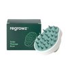 Regrowz Scalp Massager Shampoo Brush with Soft & Exfoliating Silicone Bristles for Scalp Scrub, Head Massage, and Hair Growth, Dandruff Comb