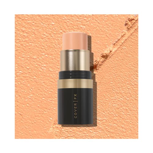 Cover FX Correct Stick Peach Color Corrector Concealer - Shell: Neutralize Darkness & Discoloration (Fair to Light Skin Tones) - Creamy Lightweight Full Coverage