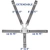 Todays Kids High Chair Straps, Straps for High Chair, Replacement Harness Straps for Most 5 Point High Chairs, Replacement High Chair Belt