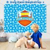 Winrayk 156Pcs Dog Paw Birthday Party Decorations Supplies for Boys Kids Teen, Paw Print Balloon Arch Kit & Backdrop Tablecloth Paw Dog Bone Foil Balloons, Puppy Paw Theme Birthday Party Decorations