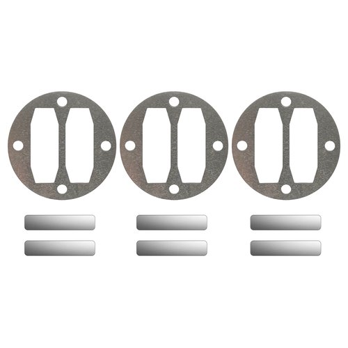 3 Set for for Central Pneumatic Compressor Parts,Central Pneumatic Harbor Freight air Compressor Head Gasket Test kit Reed Valve