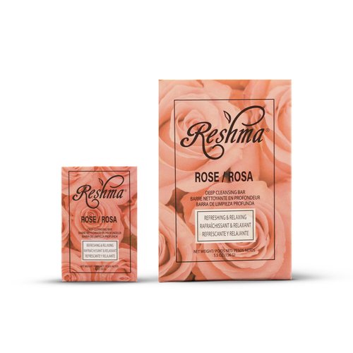 Reshma Beauty Travel Size Rose Soap | Infused with Rose Oil | Soothing Face & Body Soap Bar | Bath Soap| Suitable for All Skin Types - Cruelty Free | For Daily Use | TSA Approved