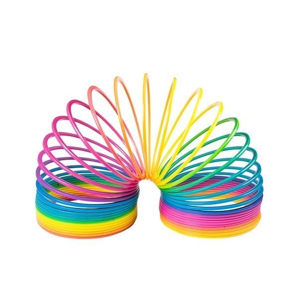 DollarItemDirect 6.9 inches Jumbo Rainbow Coil Spring, Case of 12