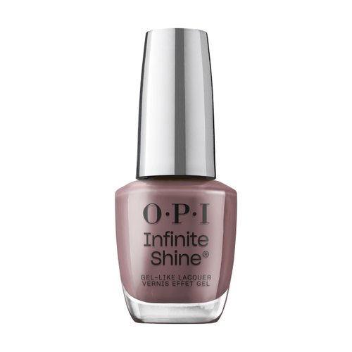 OPI Infinite Shine Long-Wear Dark Crème Finish Opaque Brown Nail Polish, Up to 11 days of wear & Gel-Like Shine, You Don't Know Jacques!, 0.5 fl oz