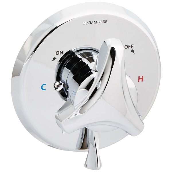 Symmons S9600TSPTRMRP Origins Tub/Shower Valve Trim (Valve Not Included),Polished Chrome, 2.88 x 5.8 x 5.8 inches