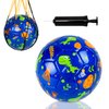 EVERICH TOY Toddlers Soccer Ball with Pump, Small Soccer Ball Size 2 Dinosaur for Toddlers Kids, Indoor Outdoor Backyard Lawn Game, Ideal Gift for Operation Christmas Child Shoe Box