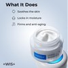 +WIS+ Long-Lasting Moisturizing Soothing Repair Cream, Daily Face Care Cream with Algae and Pine Cone Extracts for Dry Skin, Sensitive Skin, Not Tested on Animals, No Parabens (1.76 Fl Oz)