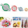 Wayion Pom Pom Maker Art DIY 4 Size Fluff Ball Bobble Weaver Needle Craft Knitting Wool Tool Kit with a Thread Cutter Scissors