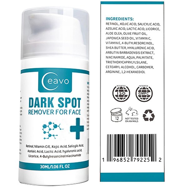 Dark Spot Remover For Face Dark Spot Corrector For Hyperpigmentation Treatment, Acne Scar Spot Treatment Fade Post-Acne Hyperpigmentation. Brown Spots, Freckle, Melasma, Blemish , Sun Spots Removal